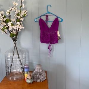 • Gypsy Rose Crotchet Top •